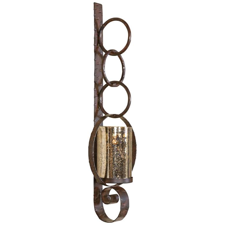 Image 2 Falconara 39" High Candle Wall Sconce with Candle