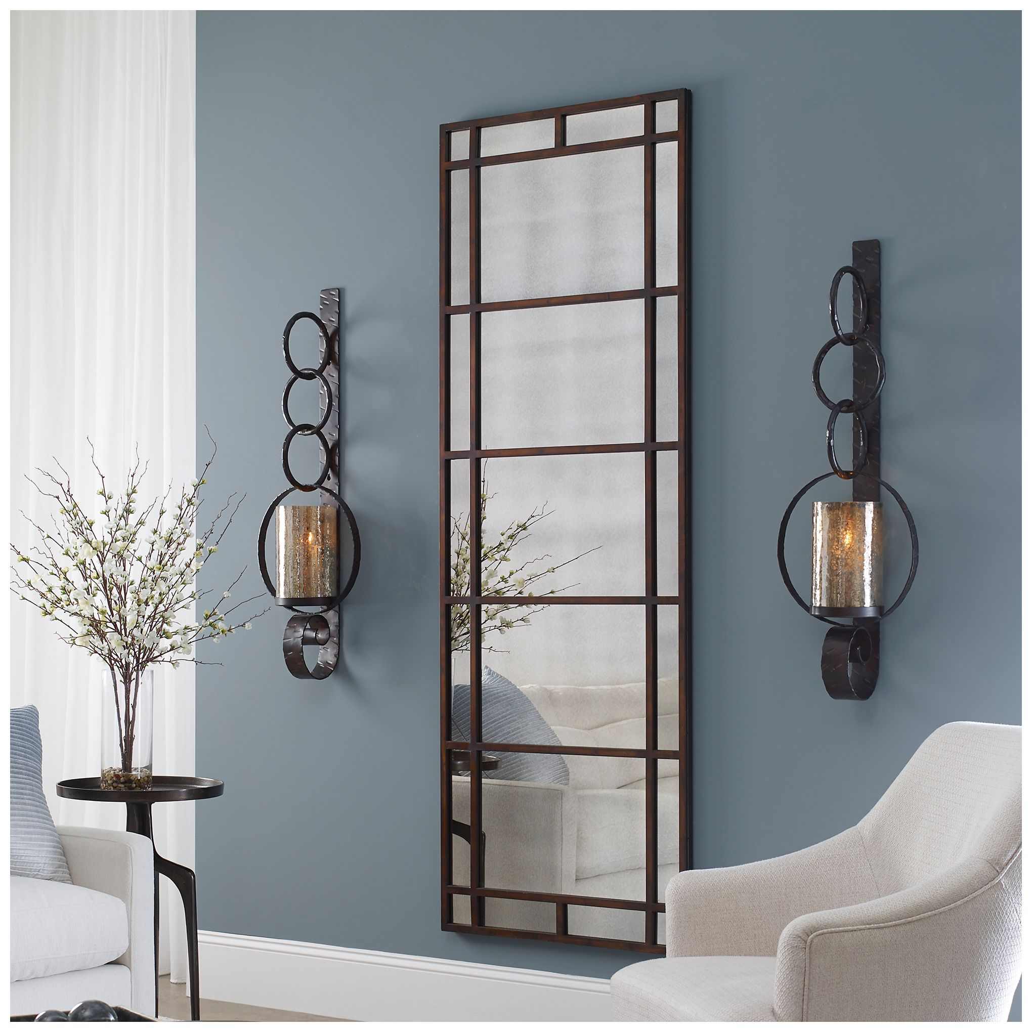 Image 4 Falconara 39" High Candle Wall Sconce with Candle more views