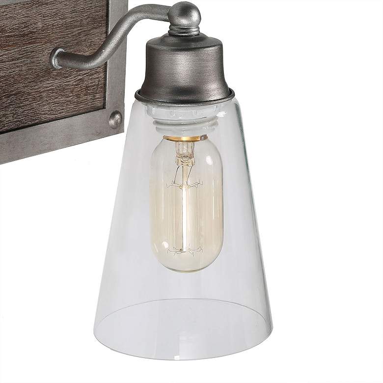 Image 3 Falie 2-Light 14.2" Wide Brown Bath Light more views
