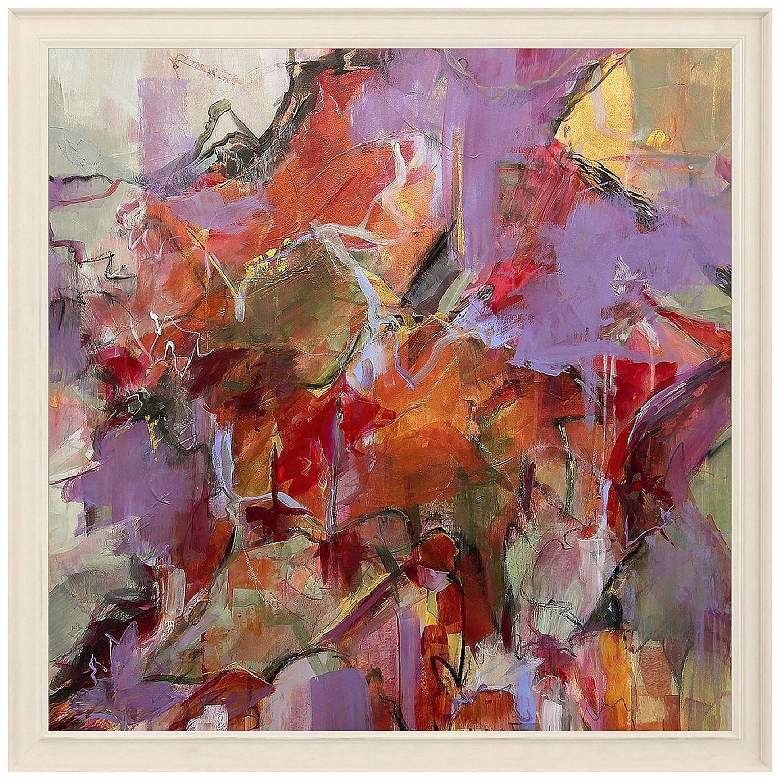 Image 3 Fall Forest Symphony 40"W x 40"H Framed Art