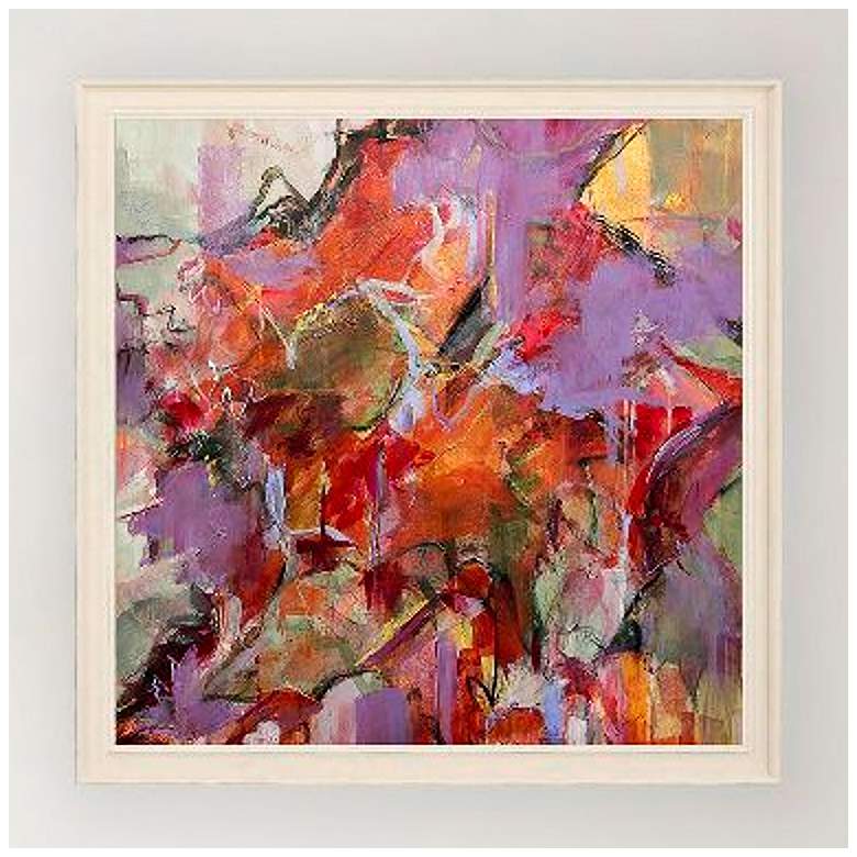 Image 2 Fall Forest Symphony 40"W x 40"H Framed Art