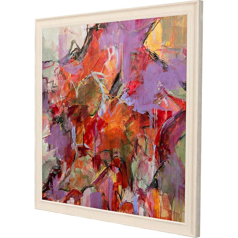 Image 5 Fall Forest Symphony 40"W x 40"H Framed Art more views
