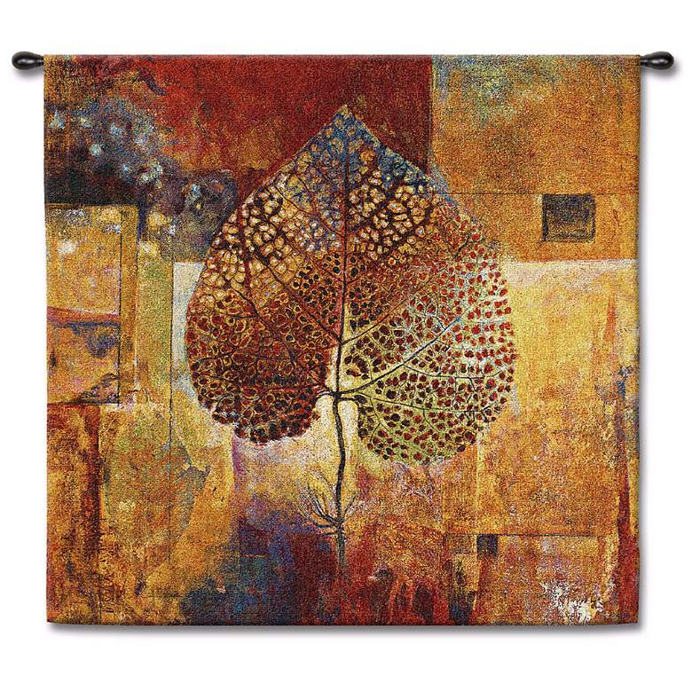 Image 1 Fall Harvest 35 inch Square Wall Tapestry