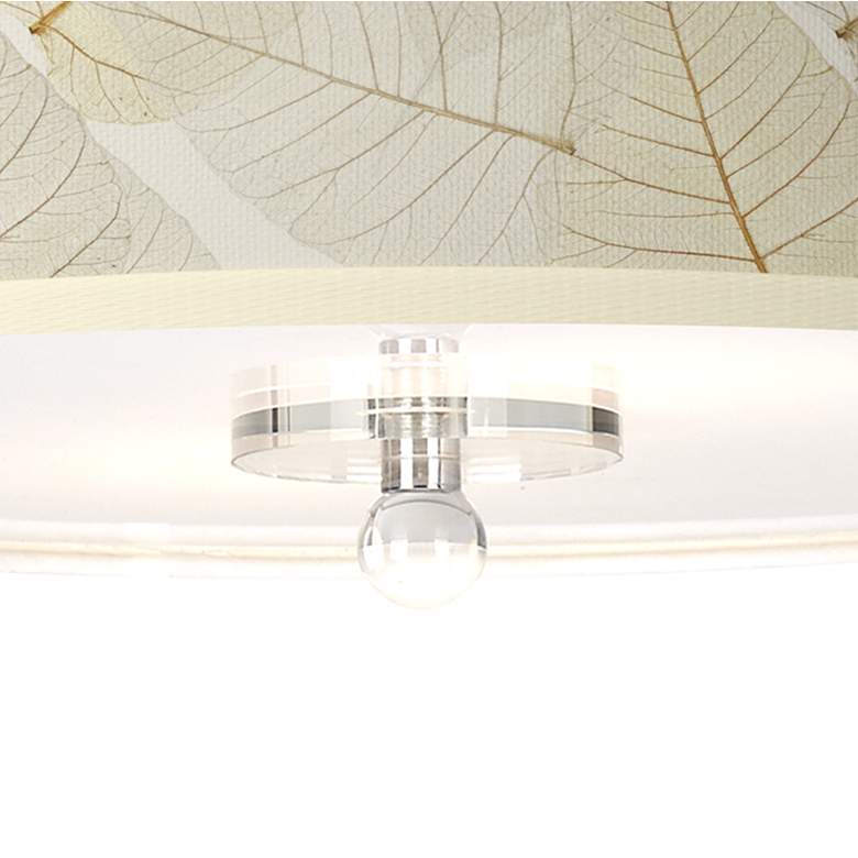 Image 3 Fall Leaves Giclee 16" Wide Semi-Flush Ceiling Light more views