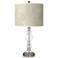 Fall Leaves Giclee Apothecary Clear Glass Table Lamp