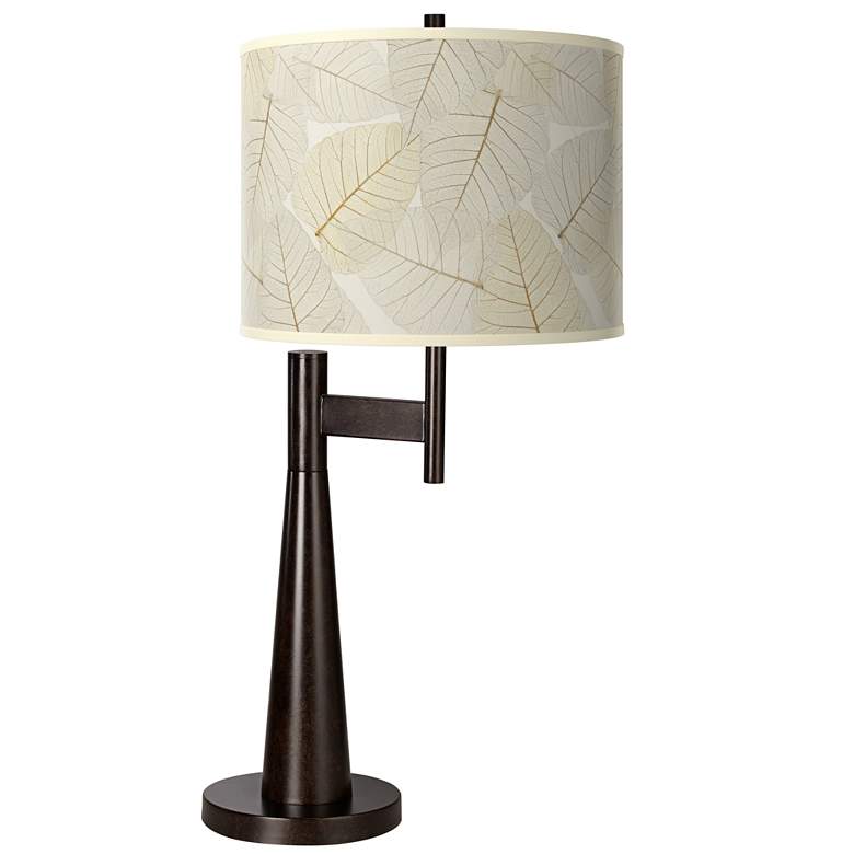 Image 1 Fall Leaves Giclee Novo Table Lamp
