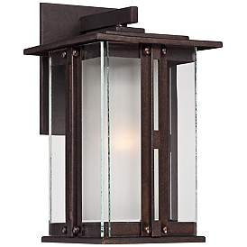 Image2 of Fallbrook Collection 11 3/4" High Bronze Outdoor Wall Light