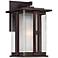 Fallbrook Collection 11 3/4" High Bronze Outdoor Wall Light