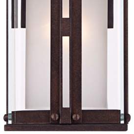 Image3 of Fallbrook Collection 11 3/4" High Bronze Outdoor Wall Light more views