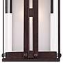 Thumbnail3 of Fallbrook Collection 11 3/4" High Bronze Outdoor Wall Light more views