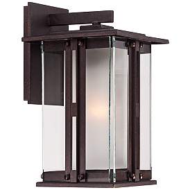 Image5 of Fallbrook Collection 11 3/4" High Bronze Outdoor Wall Light more views