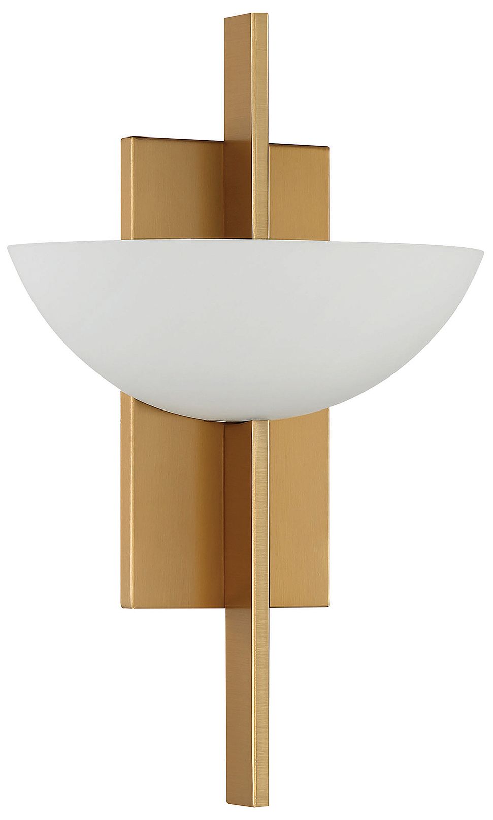 Image 2 Fallon 1-Light Wall Sconce in Warm Brass more views