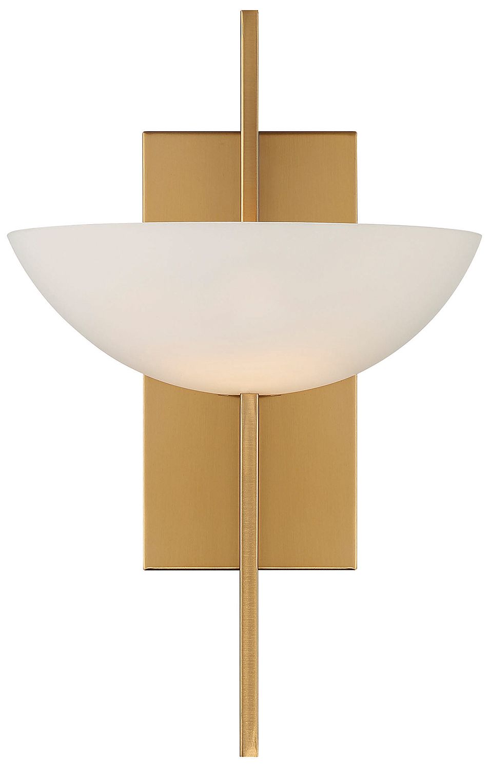 Image 3 Fallon 1-Light Wall Sconce in Warm Brass more views