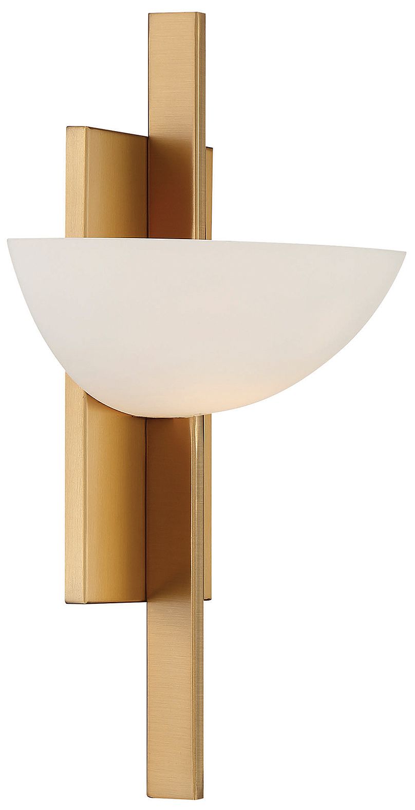 Image 4 Fallon 1-Light Wall Sconce in Warm Brass more views