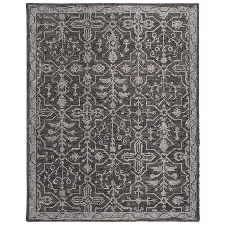Image 1 Fallon Traditional Oriental Hand Tufted Taupe Area Rug 8839F