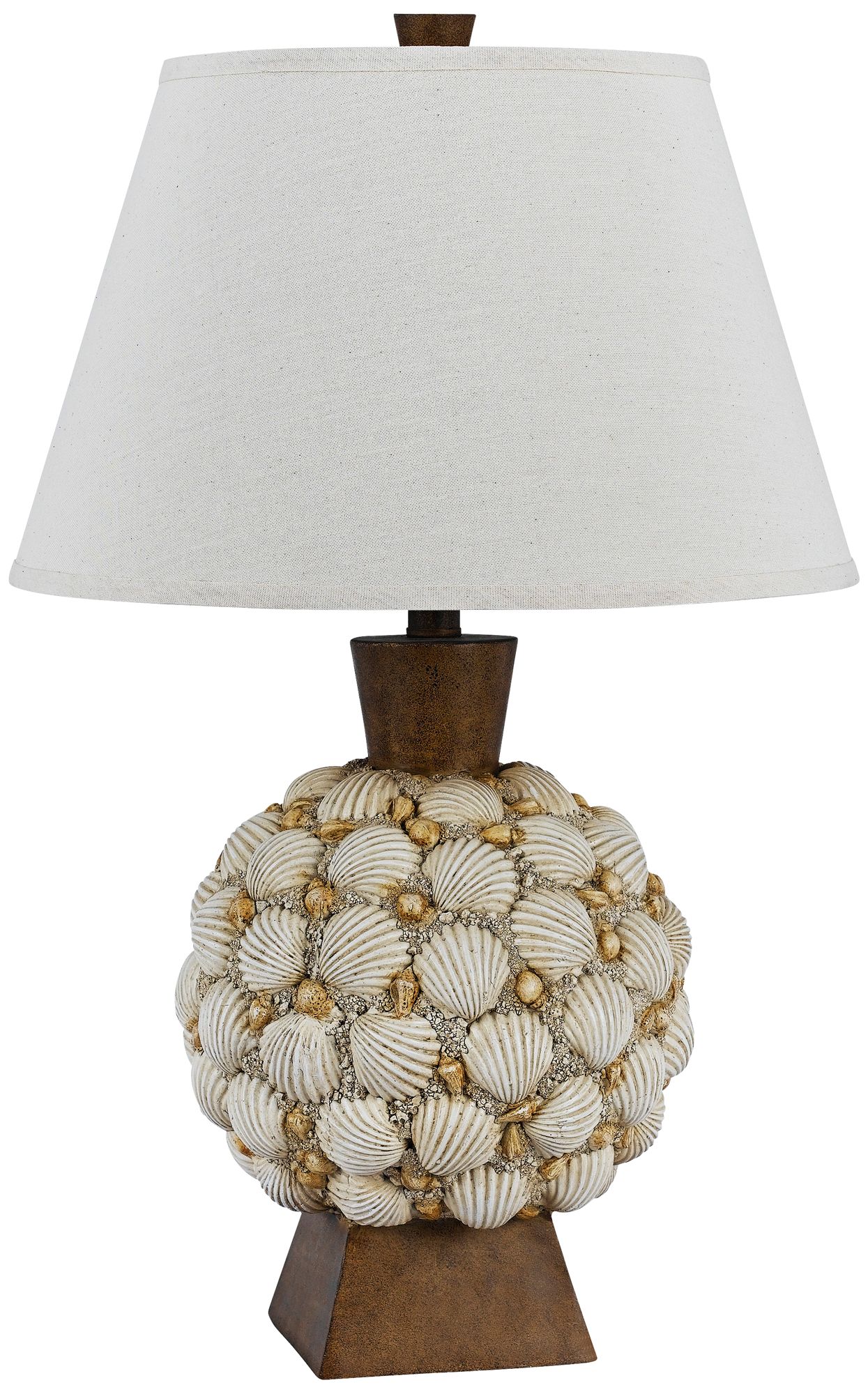 seashell table lamp