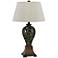 Falmouth Seaweed Green and Brown Table Lamp