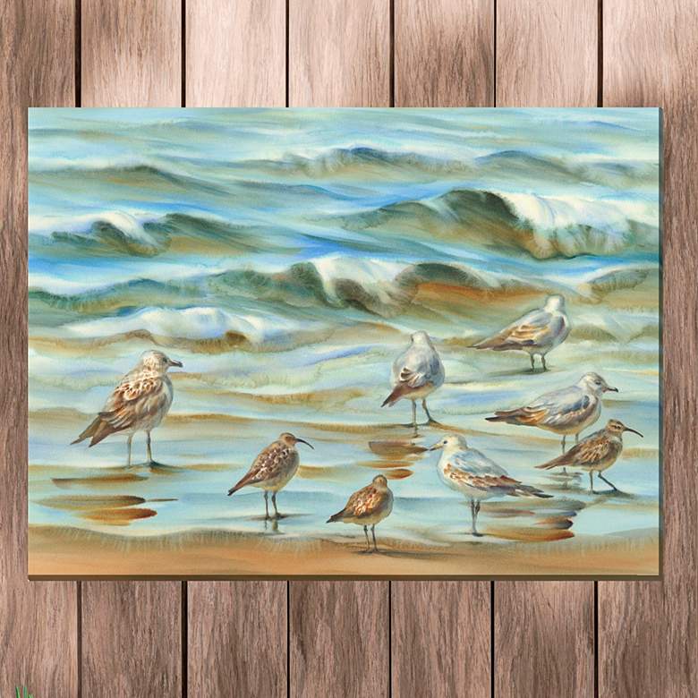 Image 1 Family Reunion 40" Wide All-Weather Outdoor Canvas Wall Art