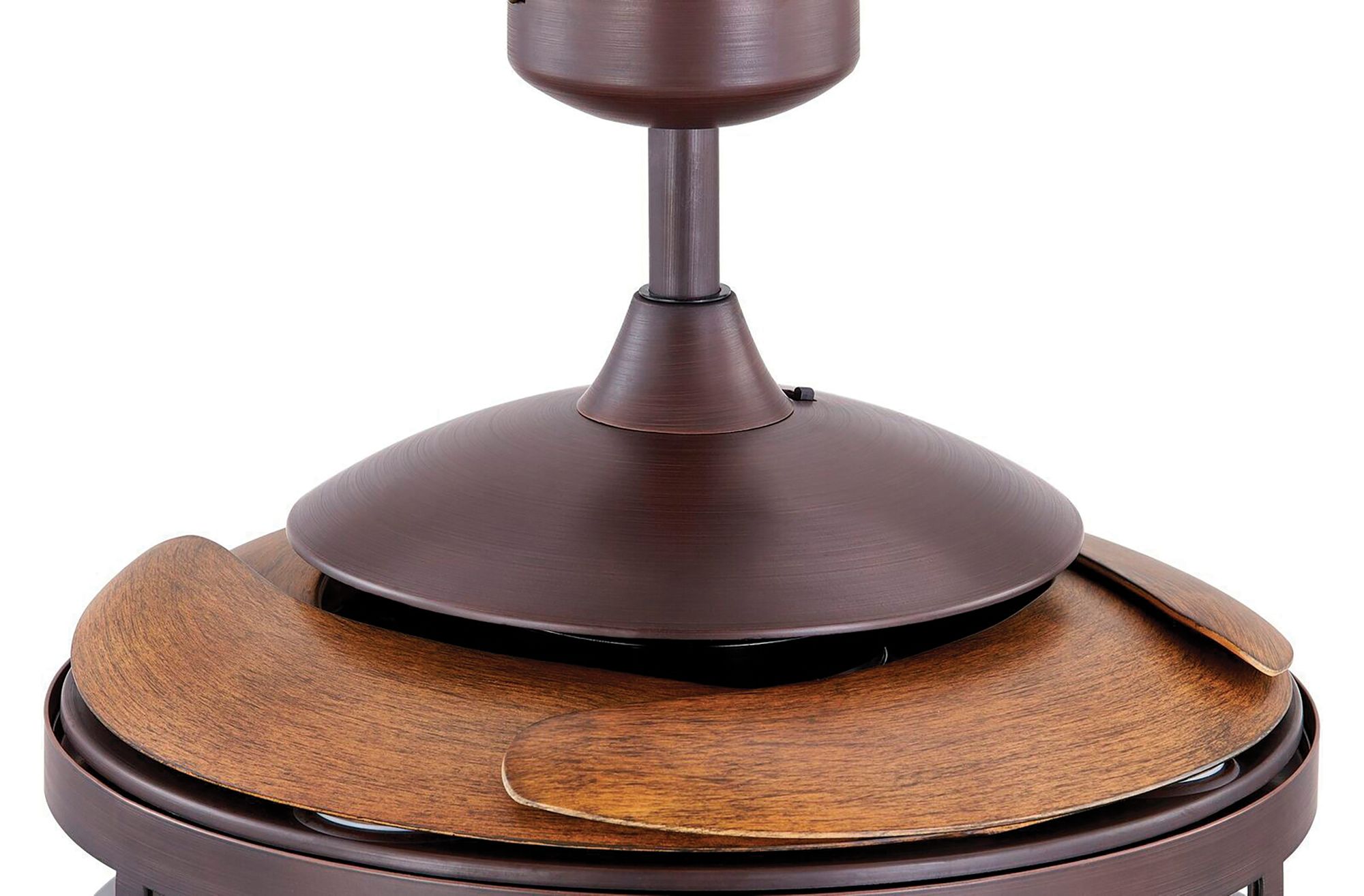 Fanaway Classic 48" Oil-Rubbed Bronze Retractable Blade Fan & Light