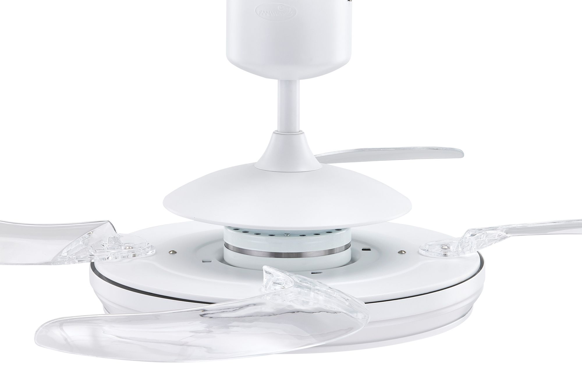 Image 7 Fanaway Evo1 48" White Retractable Blade Fan & Light more views