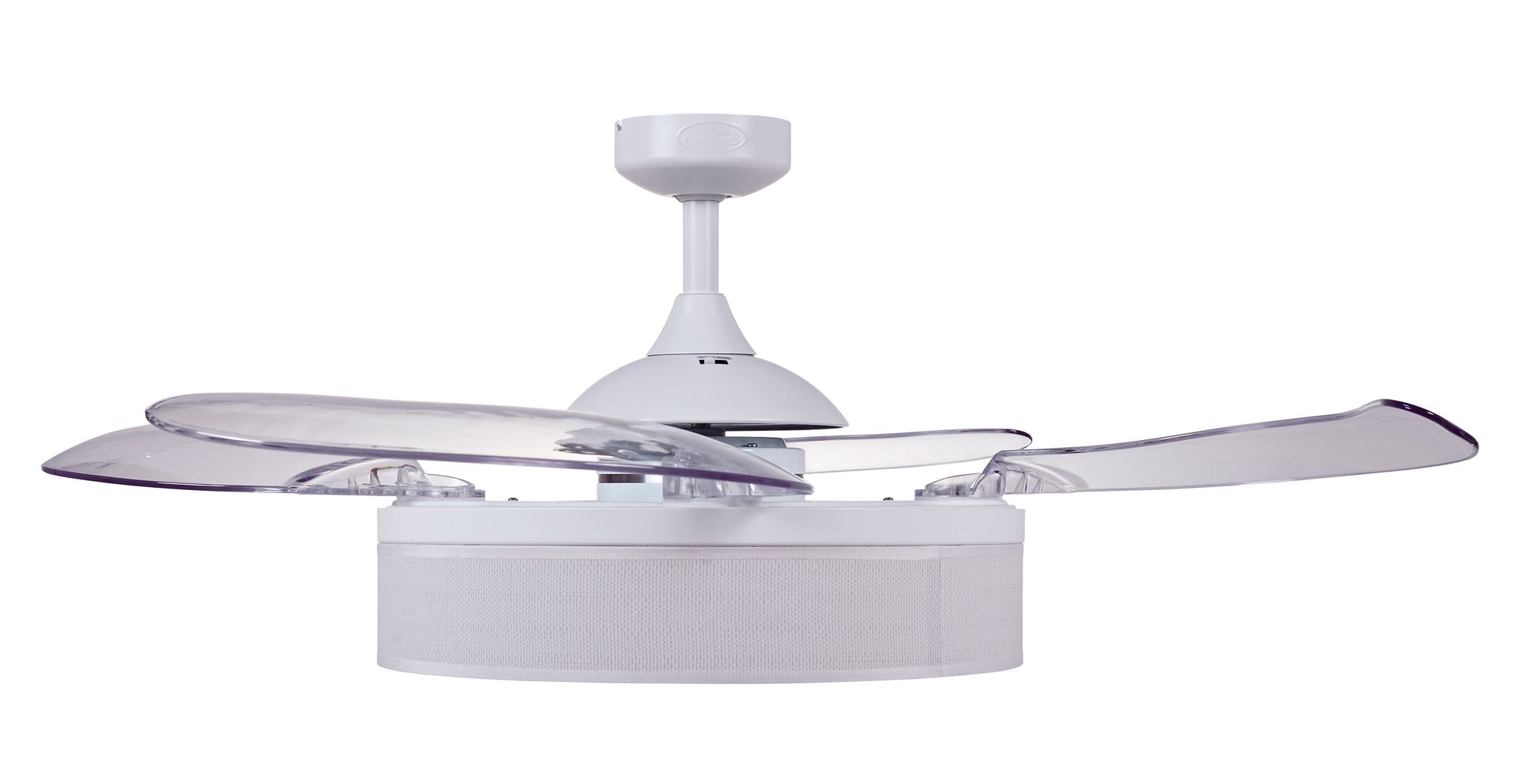 Thumbnail3 of Fanaway Fraser 48" White Retractable Blade Fan & Light more views