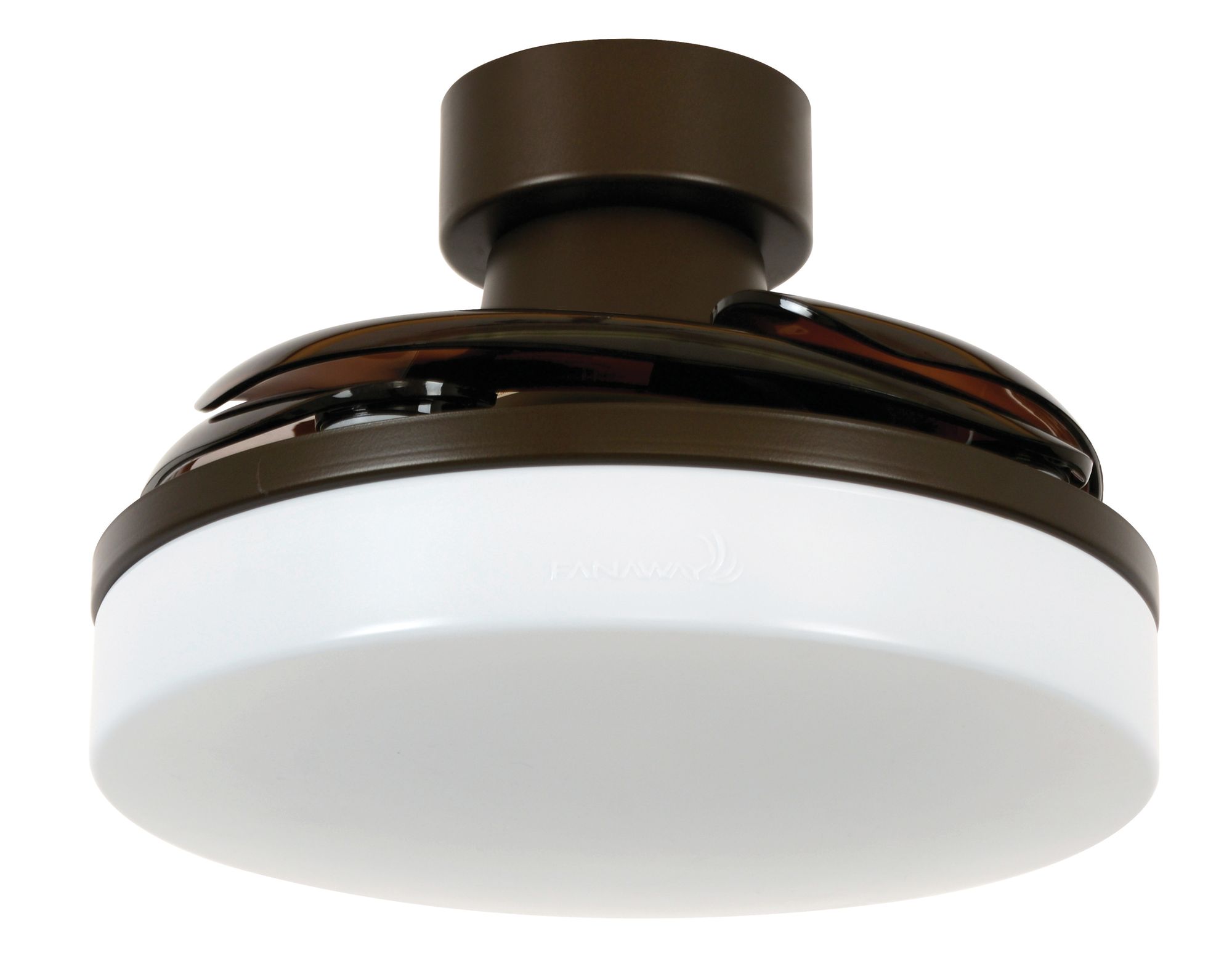 Thumbnail2 of Fanaway Orbit 36" Indoor/Outdoor Bronze Retractable Blade Fan & Light more views