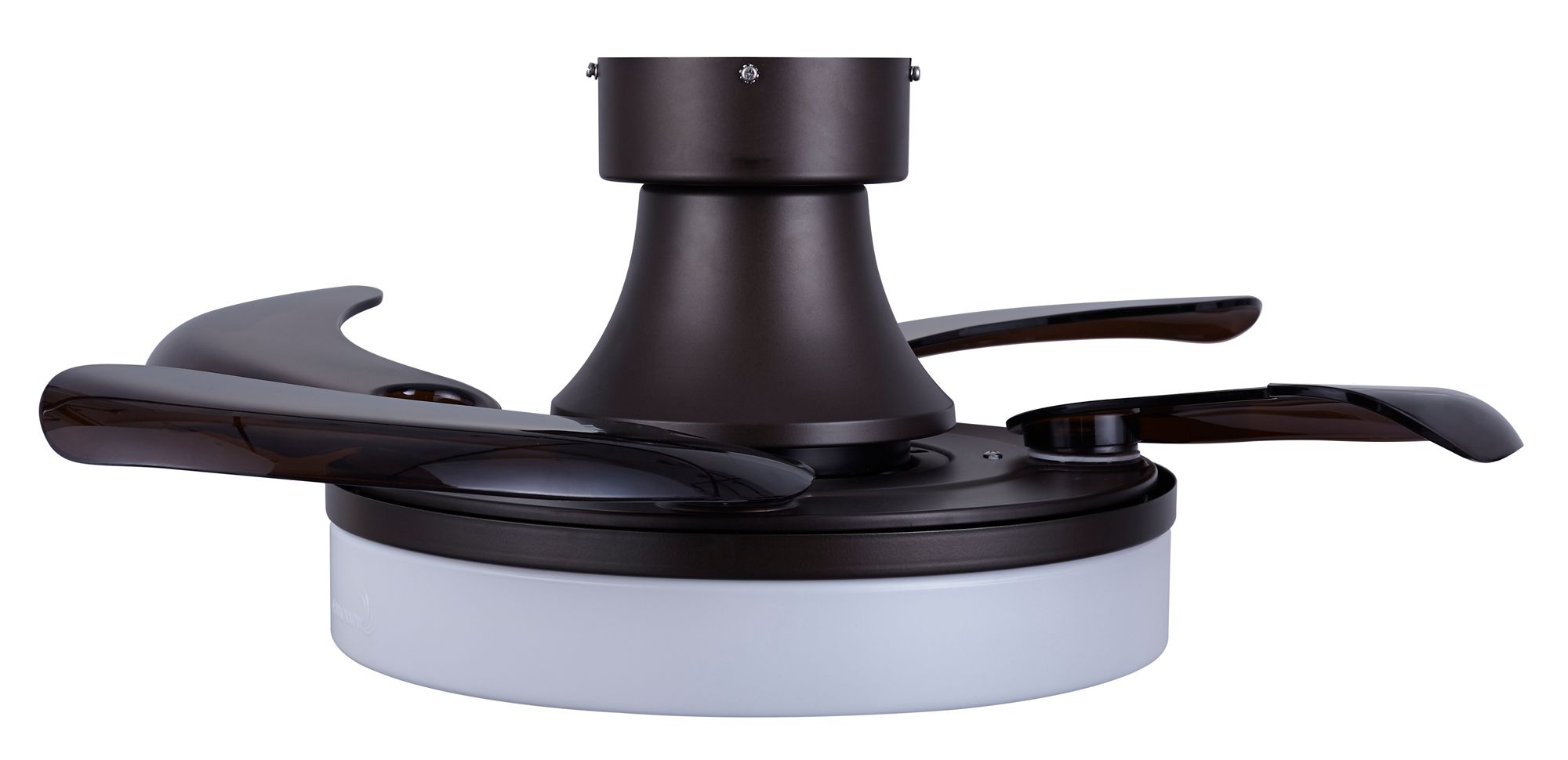 Thumbnail3 of Fanaway Orbit 36" Indoor/Outdoor Bronze Retractable Blade Fan & Light more views