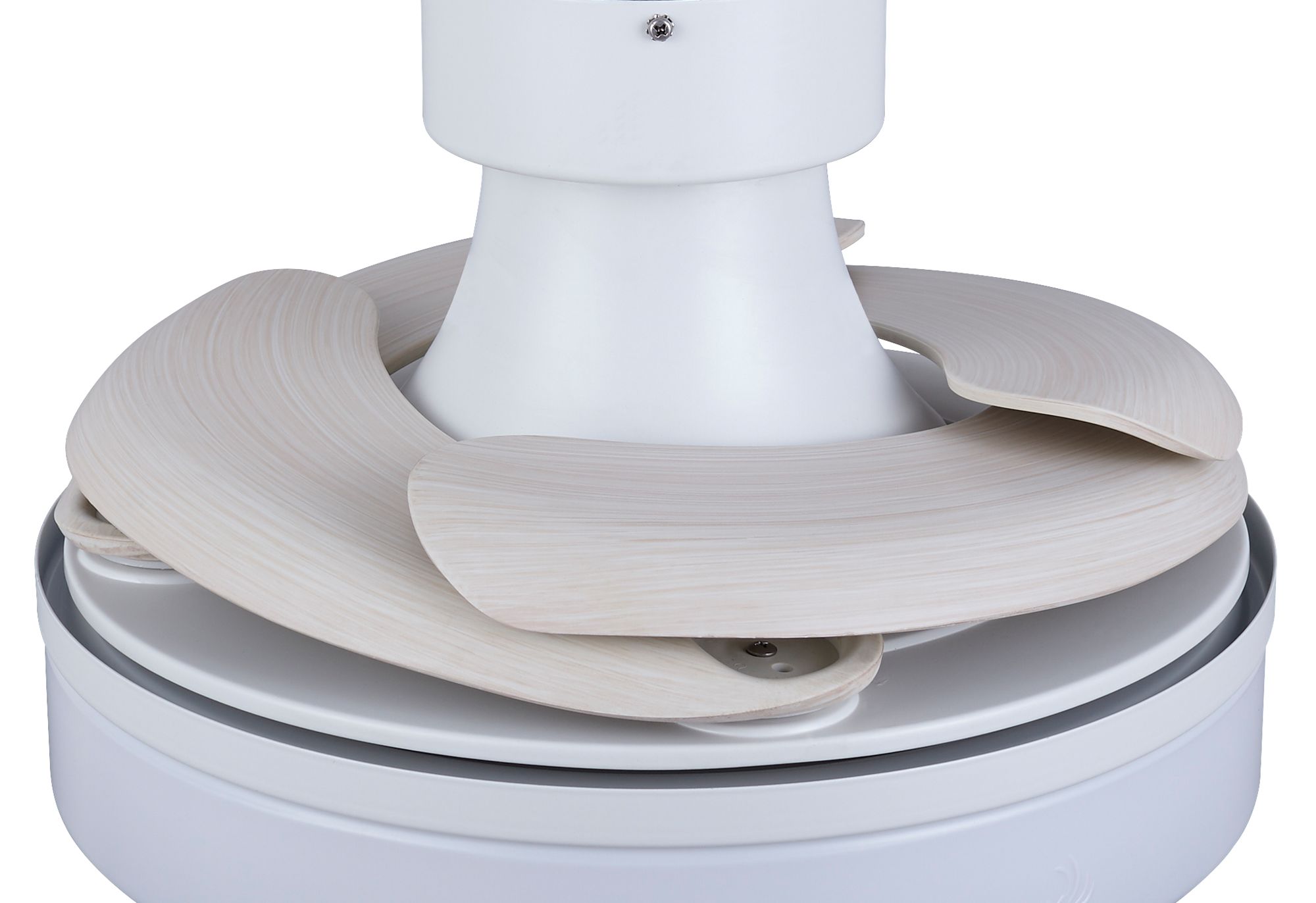 Image 6 Fanaway Orbit 36" Indoor/Outdoor White Retractable Blade Fan & Light more views