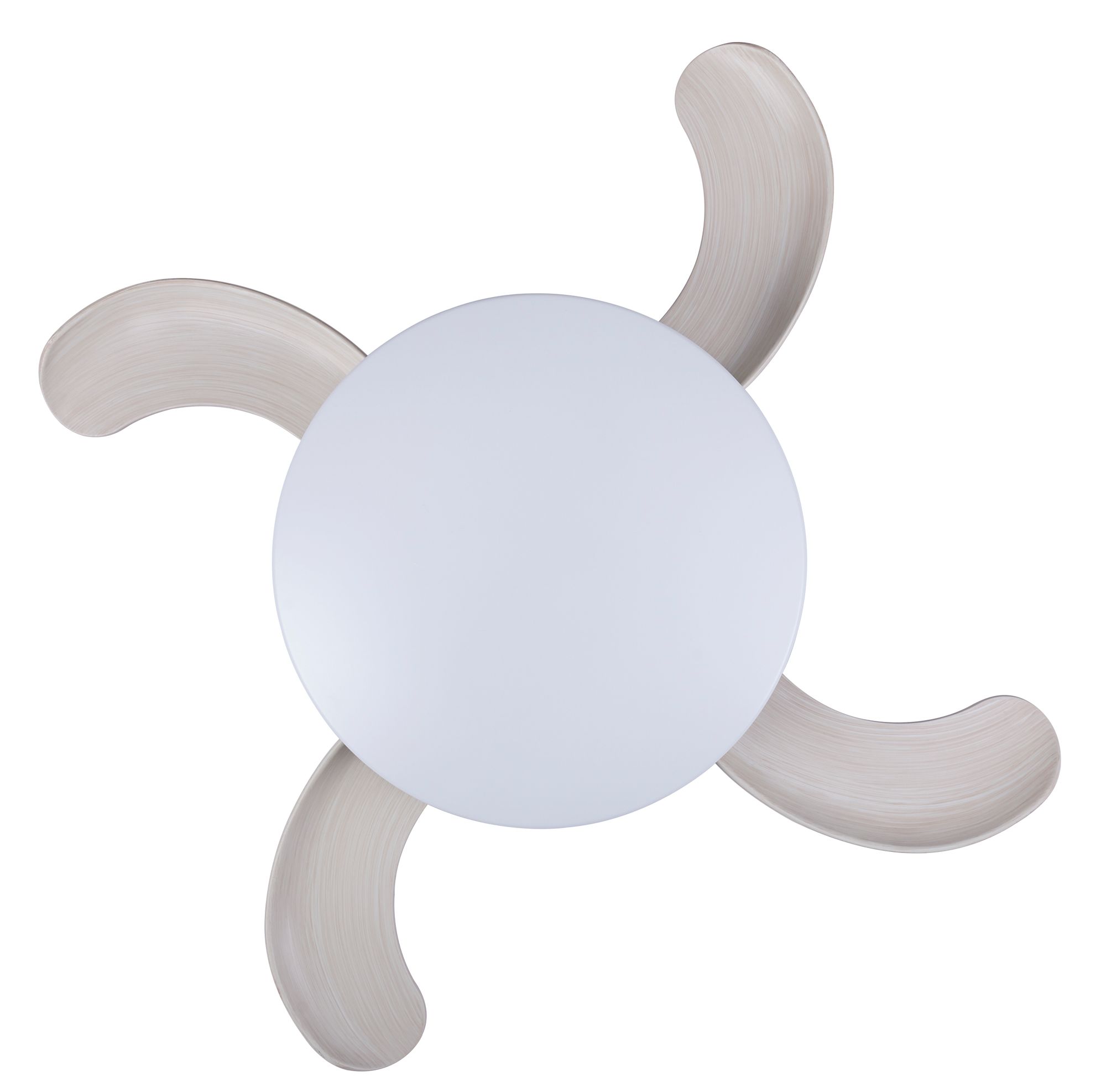 Fanaway Orbit 36" Indoor/Outdoor White Retractable Blade Fan & Light