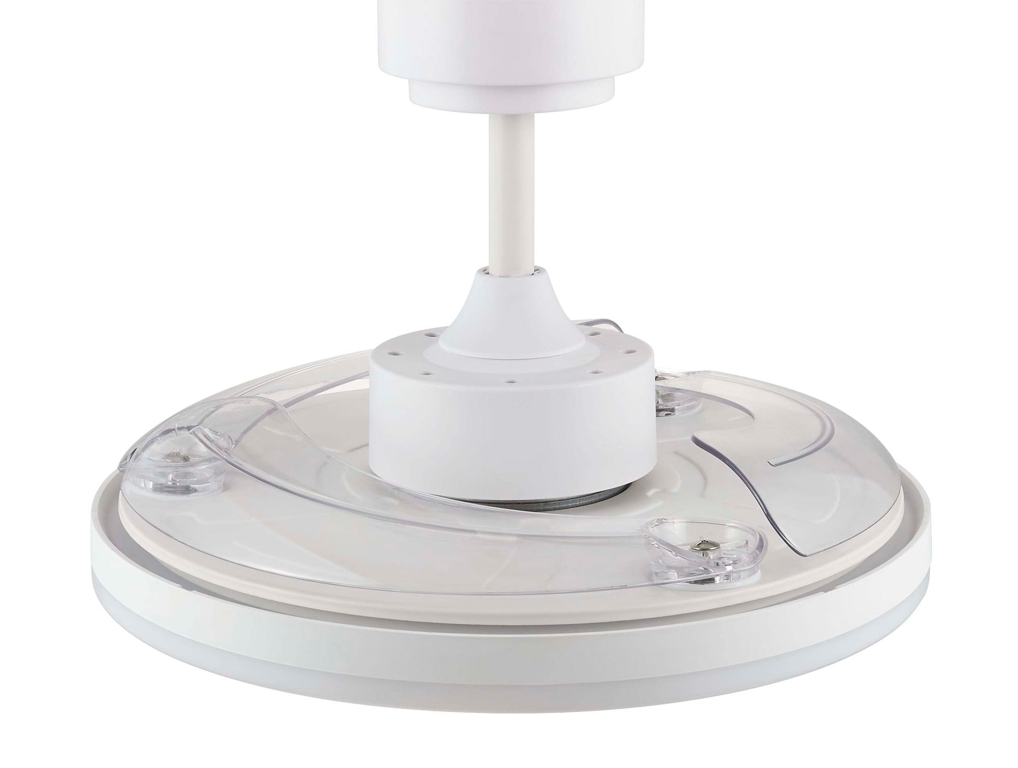 Fanaway Stroll 42" White Retractable Blade Fan & Light