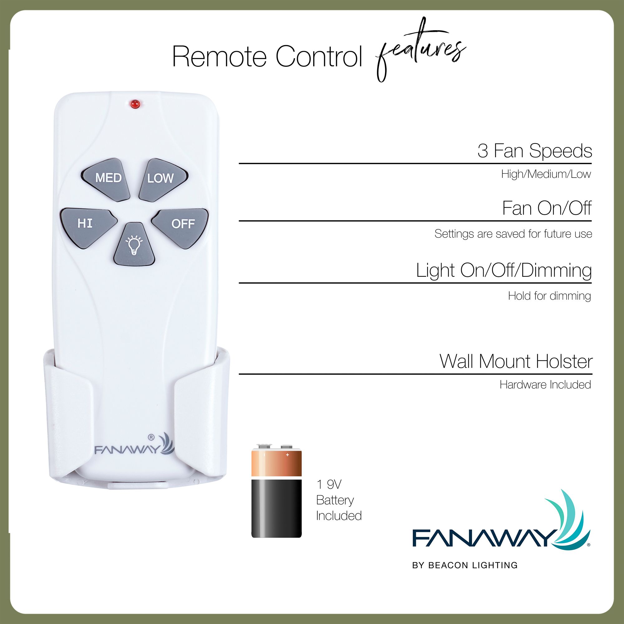 Fanaway Veil 48" Chrome Retractable Blade Fan & Light