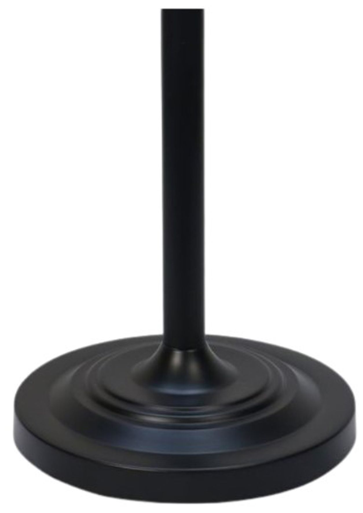 Image 3 Fangio Lighting 1738BLK 60-63" Adjustable Metal Floor Lamp in Matte Black more views