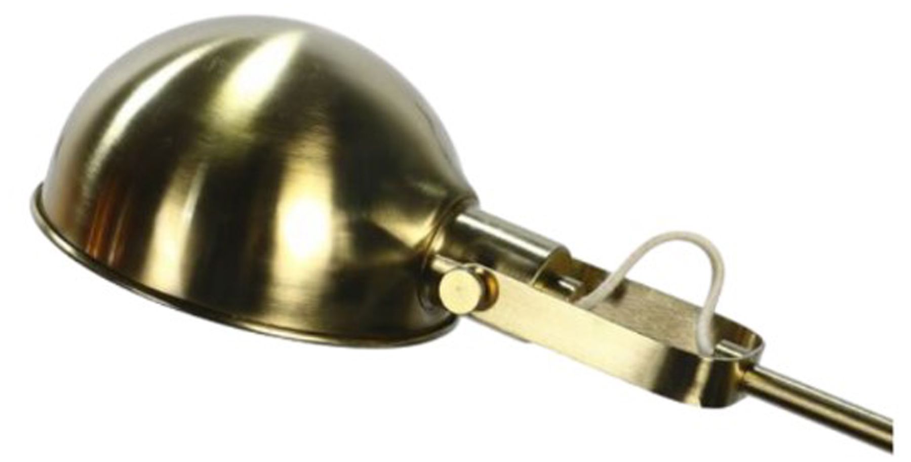 Image 5 Fangio Lighting 1739SG 55 5/8-73" Adjustable Metal Floor Lamp in Soft Gold more views