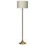 2_Fangio Lighting Itzel 66" High Soft Gold Metal Floor Lamp