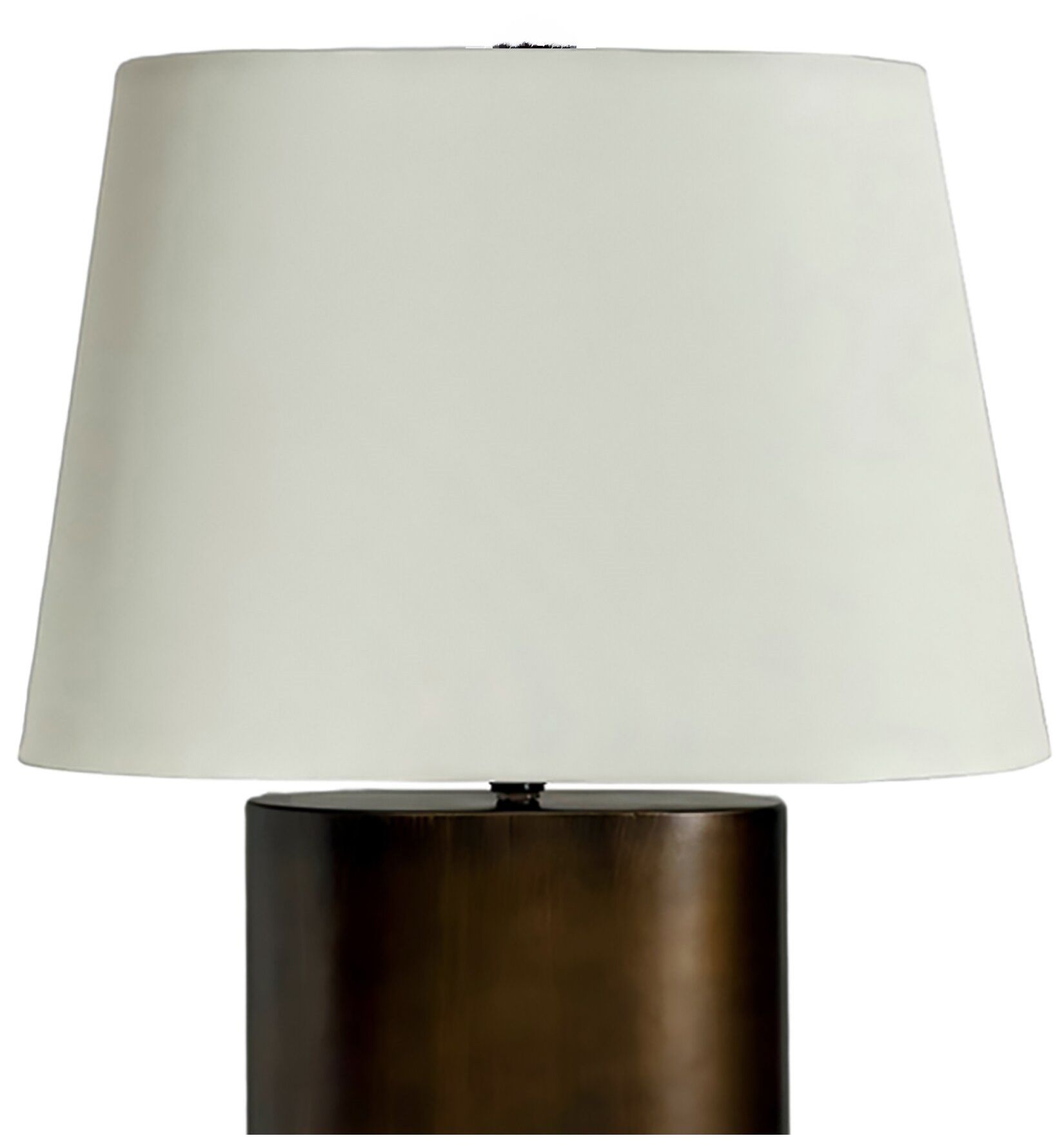 Thumbnail2 of Fangio Lighting's 1781-2PK Pair of 22" Metal Table Lamps in Bronze more views