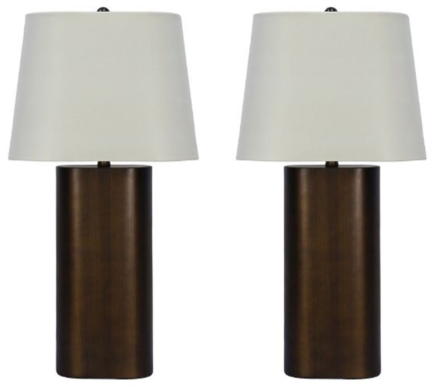 Thumbnail1 of Fangio Lighting's 1782-2PK Pair of 27" Metal Table Lamps in Bronze