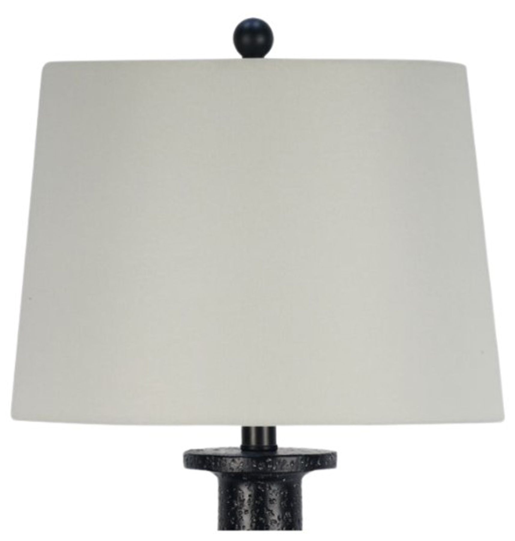 Image 6 Fangio Lighting's 6323ABLK 27in Fashion Jug Table Lamp with Designer Shade more views