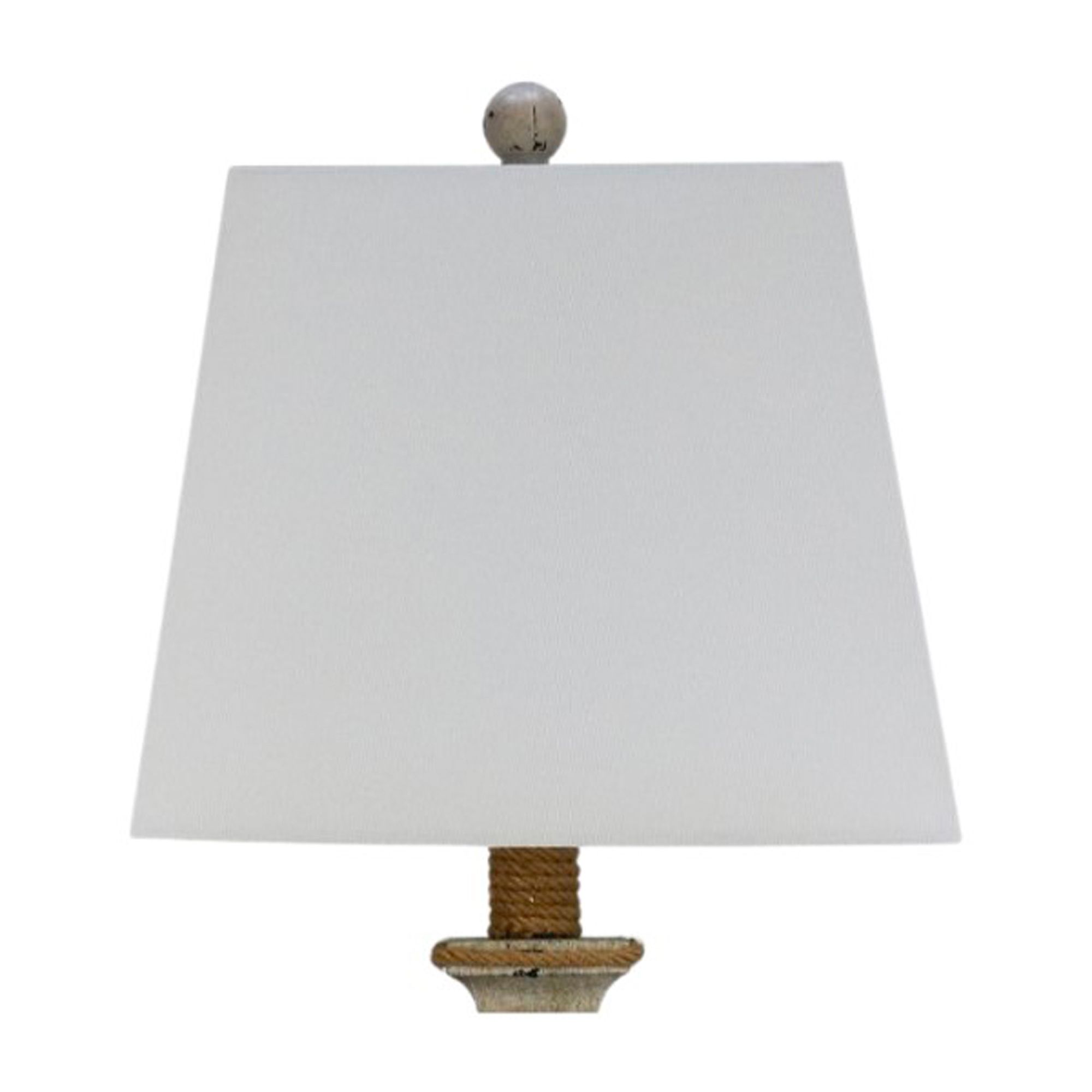 Image 5 Fangio Lighting's 6324CAW 27in Cast Table Lamp In Cottage Antique White more views