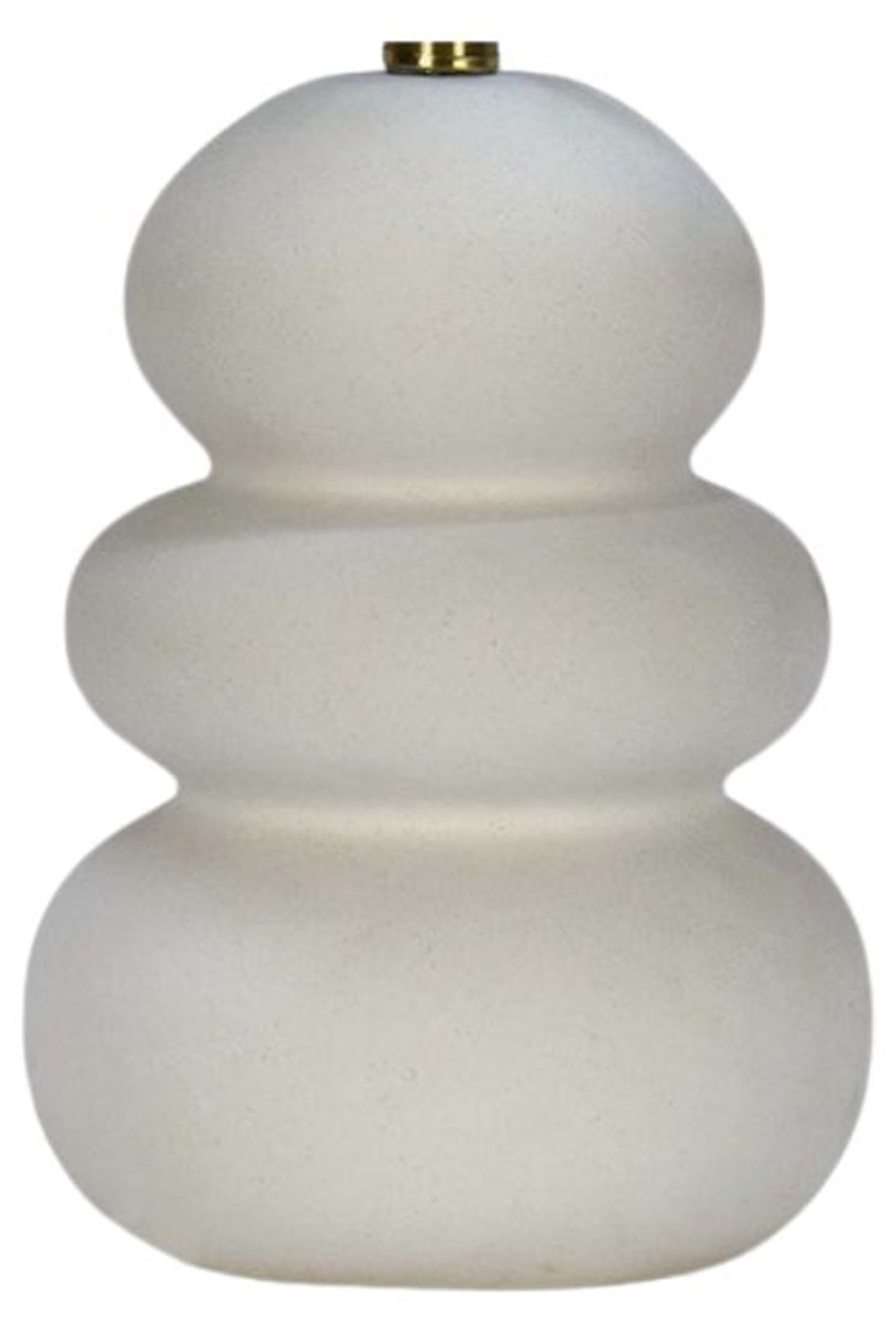 Image 3 Fangio Lighting's 8573 21in Ceramic Table Lamp in Matte White more views