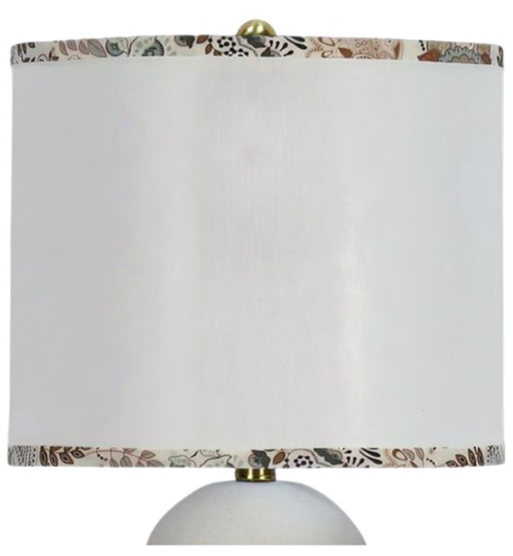 Image 5 Fangio Lighting's 8573 21in Ceramic Table Lamp in Matte White more views
