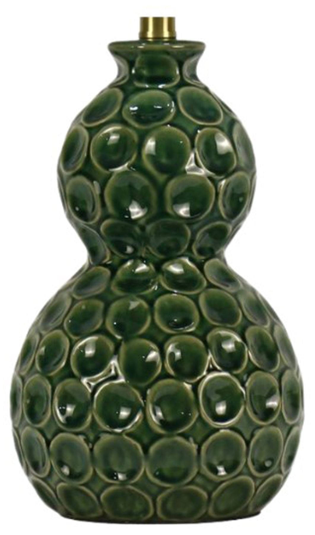 Image 3 Fangio Lighting's #8577REG 23.5in Ceramic Table Lamp in Reactive Green more views