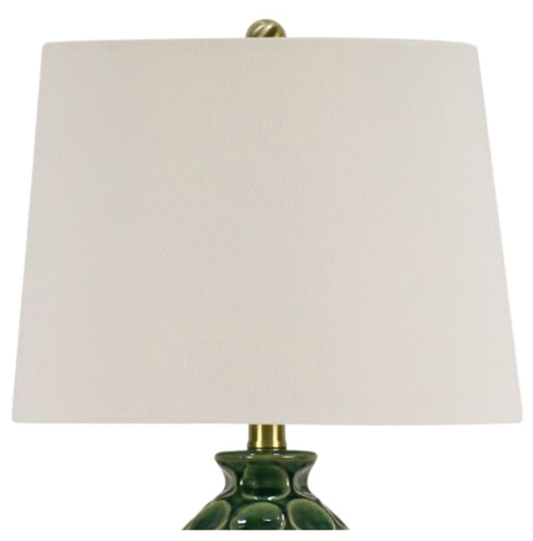 Image 4 Fangio Lighting's #8577REG 23.5in Ceramic Table Lamp in Reactive Green more views