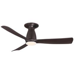 Fanimation Kute - 44 inch Flush - DZ with DWA Blades and LED LK