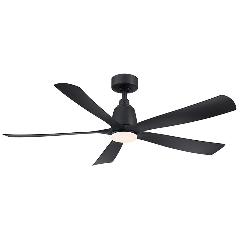 Image 1 Fanimation Kute5 - 52 inch - BL with BL Blades with LED LK