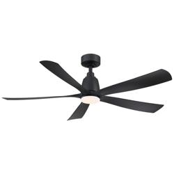 Fanimation Kute5 - 52 inch - BL with BL Blades with LED LK