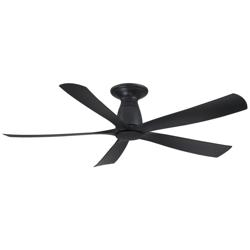 Fanimation Kute5 - 52 inch Flush - BL with BL Blades