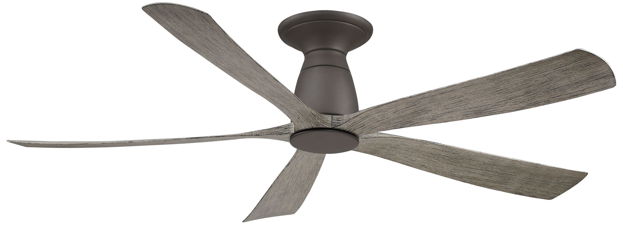 Image 2 Fanimation Kute5 - 52 inch Flush - GR with WE Blades and LED LK more views
