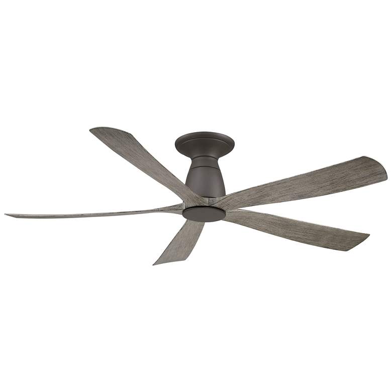 Image 1 Fanimation Kute5 - 52 inch Flush - GR with WE Blades