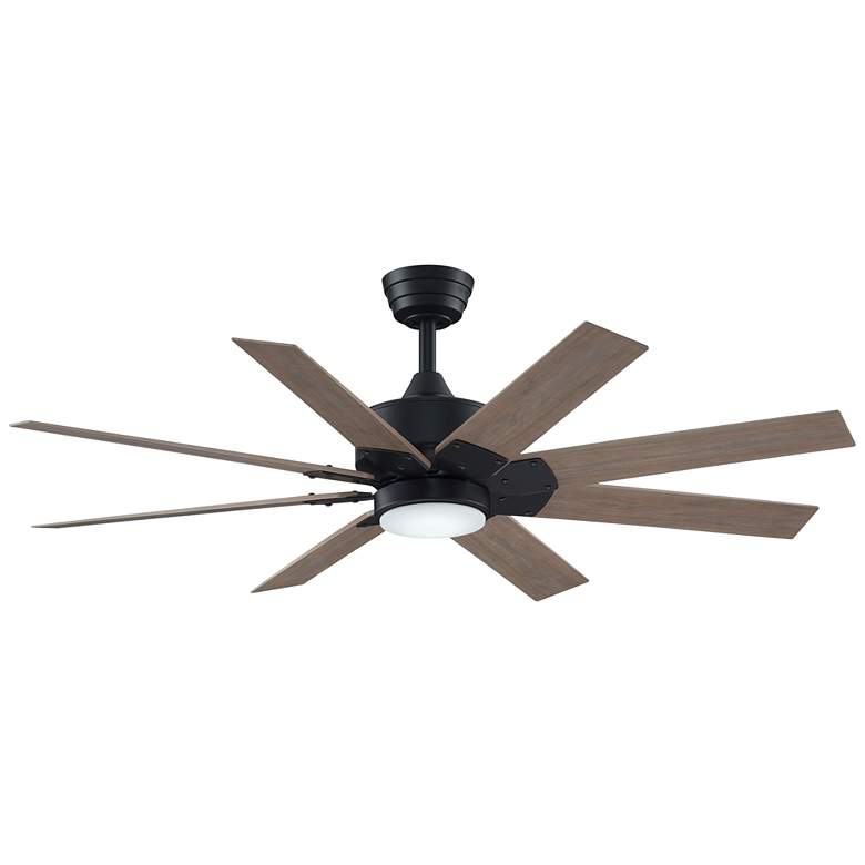 Image 1 Fanimation Levon Custom - 52 inch - BL with WP Blades and LED LK