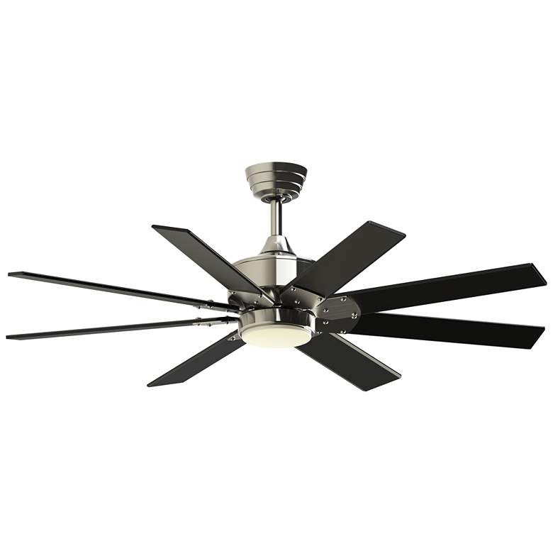 Image 1 Fanimation Levon Custom - 52 inch - BN with BL Blades and LED LK